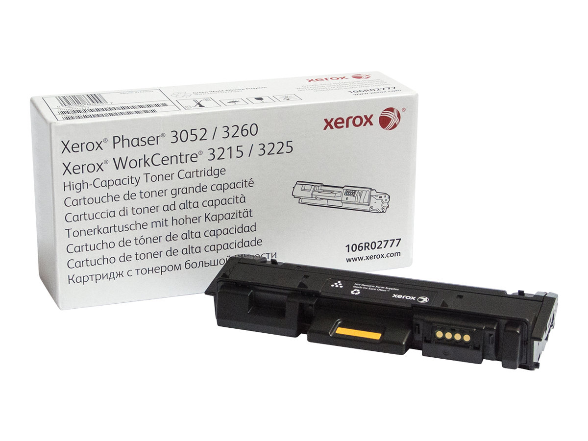 Xerox WorkCentre 3215 - Haute capacité - noir - original - cartouche de toner - pour Phaser 3260; WorkCentre 3215, 3225 - 106R02777 - Autres cartouches de toner