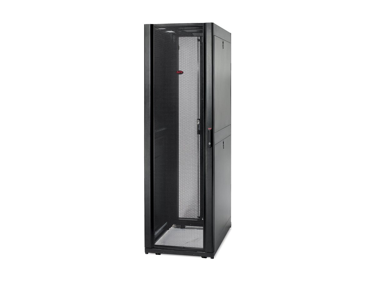 APC NetShelter SX Enceinte avec côtés - Rack armoire - noir - 45U - 19" - AR3105 - Accessoires pour serveur