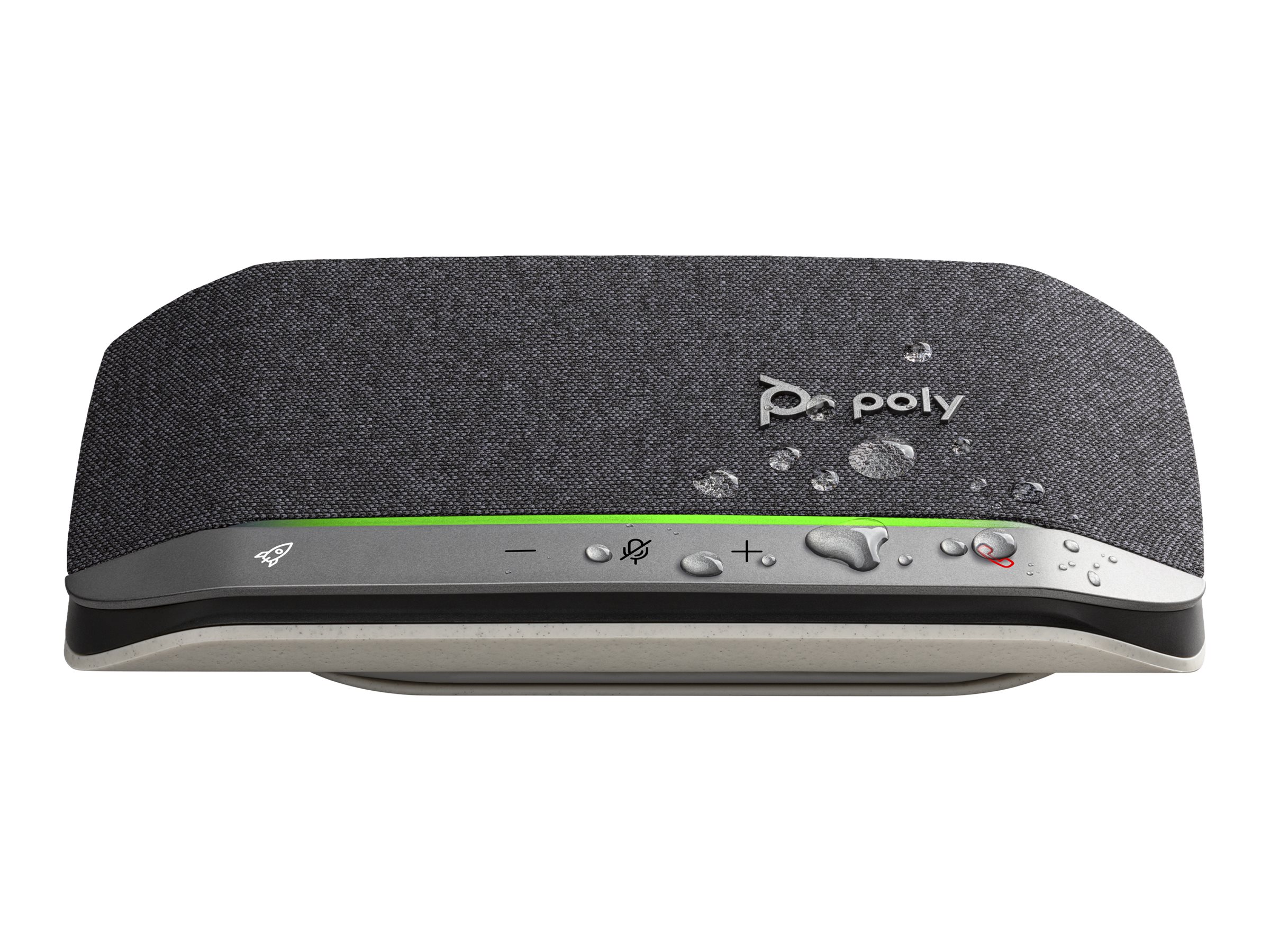 Poly Sync 20 - Haut-parleur intelligent - Bluetooth - sans fil, filaire - USB-C, USB-A - noir - certifié Zoom - 7F0J7AA - Speakerphones