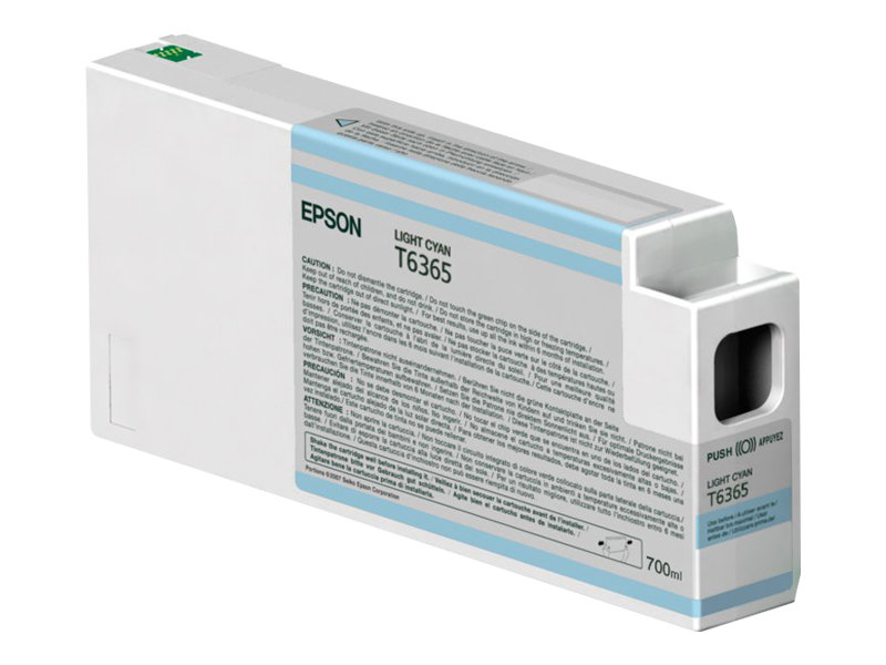 Epson UltraChrome HDR - 700 ml - cyan clair - original - cartouche d'encre - pour Stylus Pro 7890, Pro 7900, Pro 9890, Pro 9900, Pro WT7900 - C13T636500 - Cartouches d'imprimante