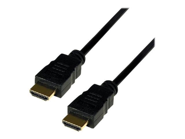 MCL High Speed HDMI Cable with 3D and Ethernet - Câble HDMI avec Ethernet - HDMI mâle pour HDMI mâle - 1 m - MC385E-1M - Câbles HDMI