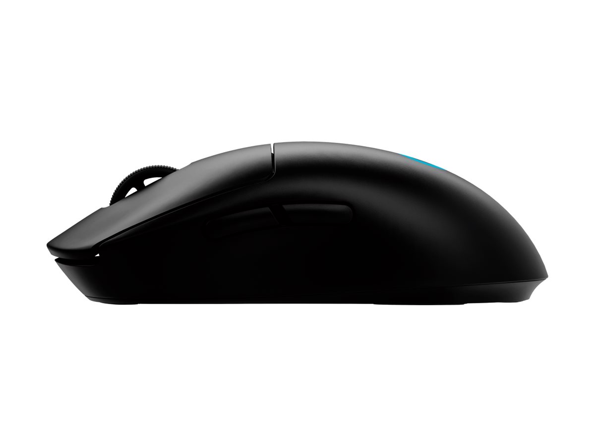 Logitech G PRO 2 - Souris - jeux - droitiers et gauchers - optique - 8 boutons - sans fil, filaire - 2.4 GHz, USB - récepteur USB Logitech LIGHTSPEED - noir - 910-007295 - Souris