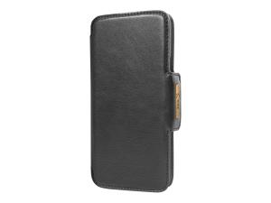 Doro Wallet case - Étui à rabat pour téléphone portable - noir - pour DORO 8050 - 7645 - Coques et étuis pour téléphone portable