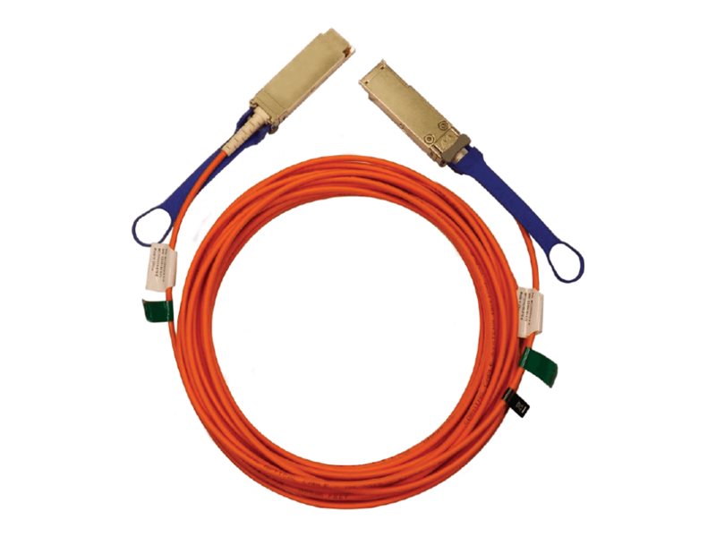 NVIDIA - Câble d'attache direct 40GBase-AOC - QSFP pour QSFP - fibre optique - Active Optical Cable (AOC) - 980-9I14F-00B010 - Câblesenfibres