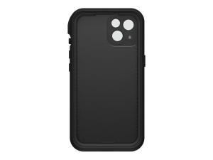 LifeProof FRE - Étui de protection étanche pour téléphone portable - compatibilité avec MagSafe - 60 % de plastique recyclé - noir - pour Apple iPhone 13 - 77-85527 - Coques et étuis pour téléphone portable