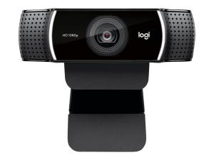 Caméra Web Logitech HD Pro C922 - Webcam - couleur - 720p, 1080p - H.264 - 960-001088 - Webcams