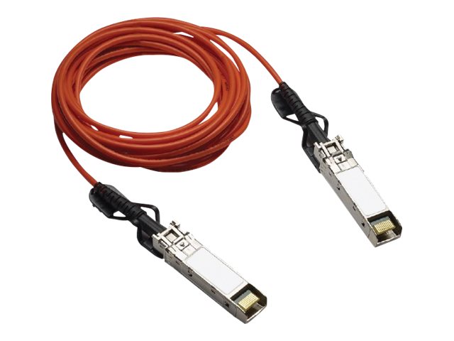HPE Aruba Direct Attach Copper Cable - Câble d'attache directe 10GBase - SFP+ pour SFP+ - 1 m - pour HPE Aruba 2540 48, 2930F 24, 2930M 24, 6200F 12, 6200M 24, 83XX; CX 10000, 6405 v2, 8360 - J9281D - Câbles réseau spéciaux