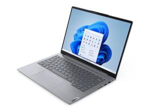 Lenovo ThinkBook 14 G6 ABP 21KJ - Conception de charnière à 180 degrés - AMD Ryzen 5 - 7430U / jusqu'à 4.3 GHz - Win 11 Pro - Radeon Graphics - 16 Go RAM - 512 Go SSD NVMe - 14" IPS 1920 x 1200 - Gigabit Ethernet - Wi-Fi 6, Bluetooth - double ton gris arctique - clavier : Français - avec 1 an de support Premier Lenovo - 21KJ008MFR - Ordinateurs portables