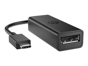 HP G2 - Adaptateur vidéo - 24 pin USB-C pour DisplayPort - noir - 8Y8Y1AA - Câbles vidéo