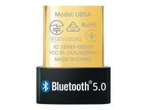 TP-Link UB5A - Nano - adaptateur réseau - USB 2.0 - Bluetooth 5.0 - UB5A - Cartes réseau USB