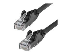 StarTech.com Câble Ethernet CAT6 15m - LSZH (Low Smoke Zero Halogen) - Cordon RJ45 UTP Anti-accrochage 10 GbE LAN - Câble Réseau Internet 650MHz 100W PoE - Noir - Snagless - 24AWG (N6LPATCH15MBK) - Cordon de raccordement - RJ-45 (M) pour RJ-45 (M) - 15 m - 6 mm - UTP - CAT 6 - sans crochet - noir - N6LPATCH15MBK - Câbles à paire torsadée