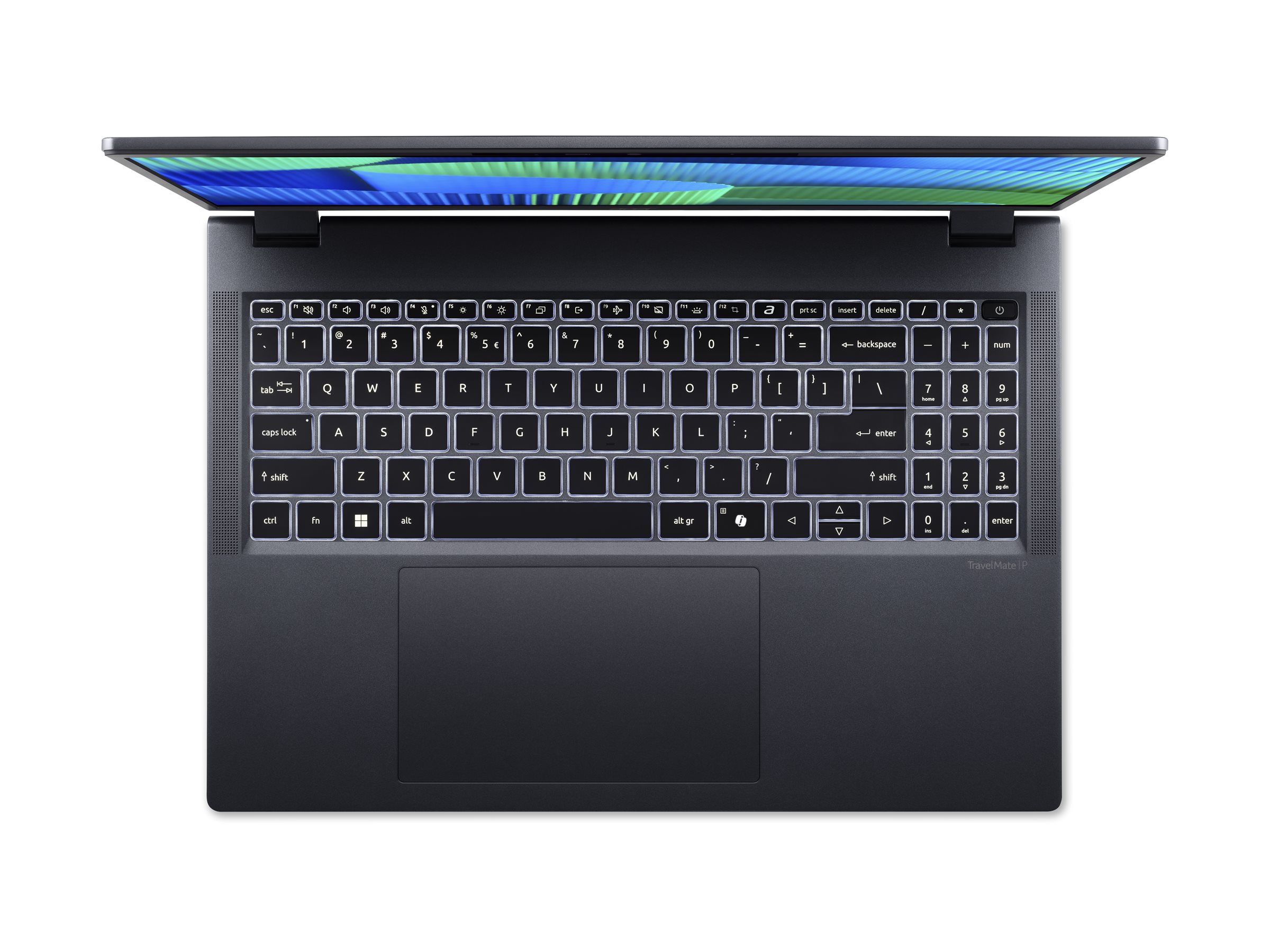 Acer TravelMate P4 16 TMP416-53-TCO - Intel Core Ultra 5 - 125U / jusqu'à 4.3 GHz - Win 11 Pro - Intel Graphics - 16 Go RAM - 512 Go SSD NVMe - 16" IPS 1920 x 1200 - Gigabit Ethernet - Wi-Fi 6E, Bluetooth - bleu ardoise - clavier : Français - NX.B9BEF.001 - Ordinateurs portables