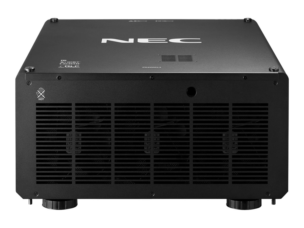 NEC PX2000UL - Projecteur DLP - 3D - 20000 ANSI lumens - WUXGA (1920 x 1200) - 16:10 - 1080p - aucune lentille - LAN - noir - 60004511 - Projecteurs numériques