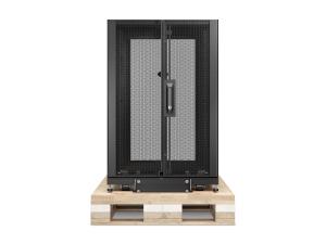 APC NetShelter SX - Rack armoire - noir - 18U - 19" - pour P/N: SURT48RMXLBP - AR3106SP - Accessoires pour serveur