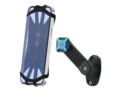 Mobilis U.FIX - Support pour vélo pour téléphone portable - universel, avec bras rotatif à 360°, fabriqué en France - 4" - 7" - noir - 044026 - Accessoires pour téléphone portable