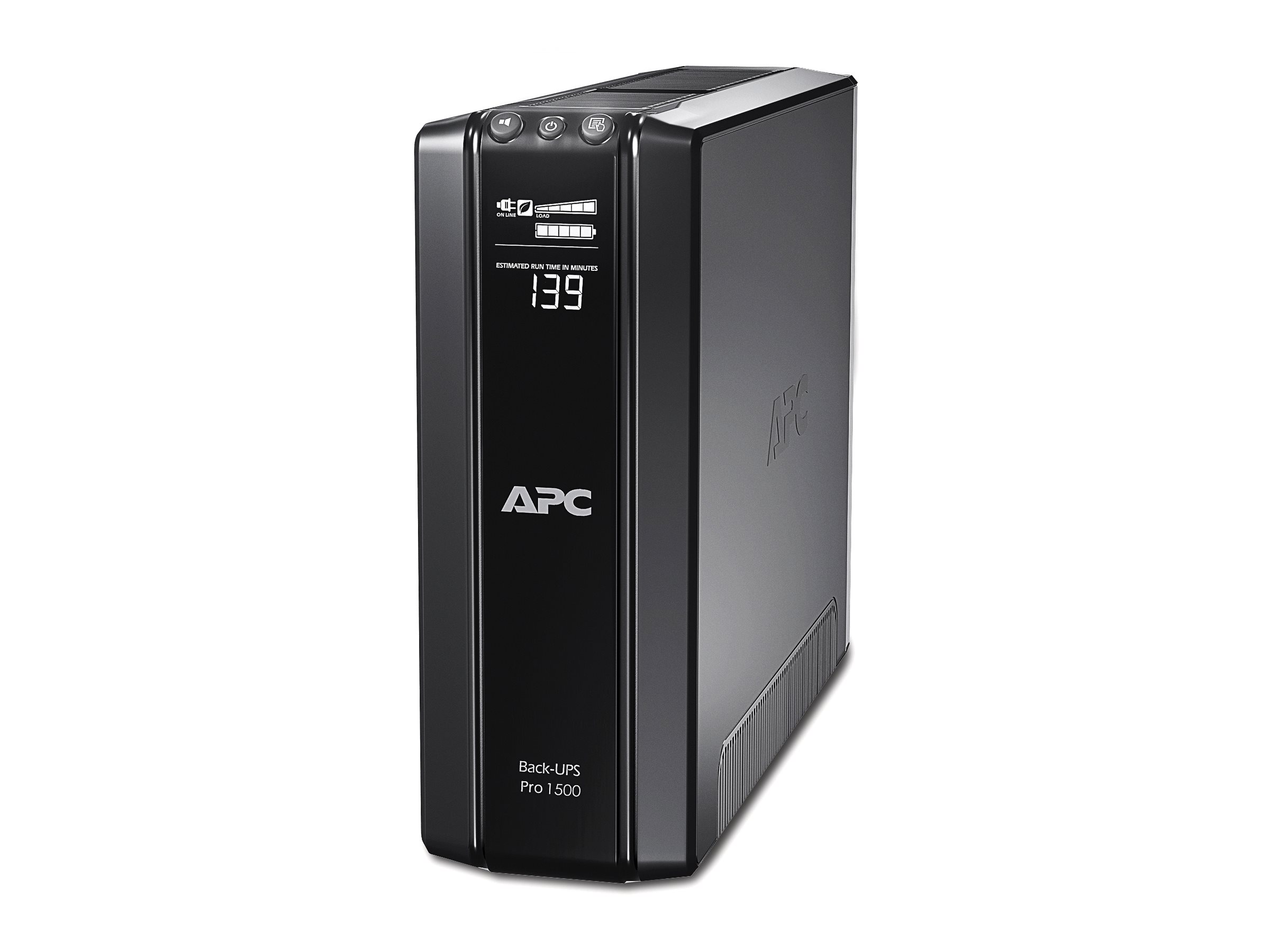 APC Back-UPS Pro 1500 - Onduleur - CA 230 V - 865 Watt - 1500 VA - RS-232, USB - connecteurs de sortie : 10 - noir - BR1500GI - UPS autonomes