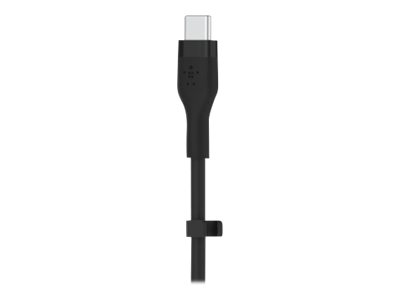 Belkin BOOST CHARGE - Câble Lightning - 24 pin USB-C mâle pour Lightning mâle - 2 m - noir - CAA009BT2MBK - Câbles spéciaux