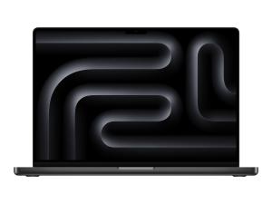 Apple MacBook Pro - M3 Pro - M3 Pro 18-core GPU - 18 Go RAM - 512 Go SSD - 16.2" 3456 x 2234 @ 120 Hz - Wi-Fi 6E, Bluetooth - noir spatial - clavier : Français - MRW13FN/A - Ordinateurs portables