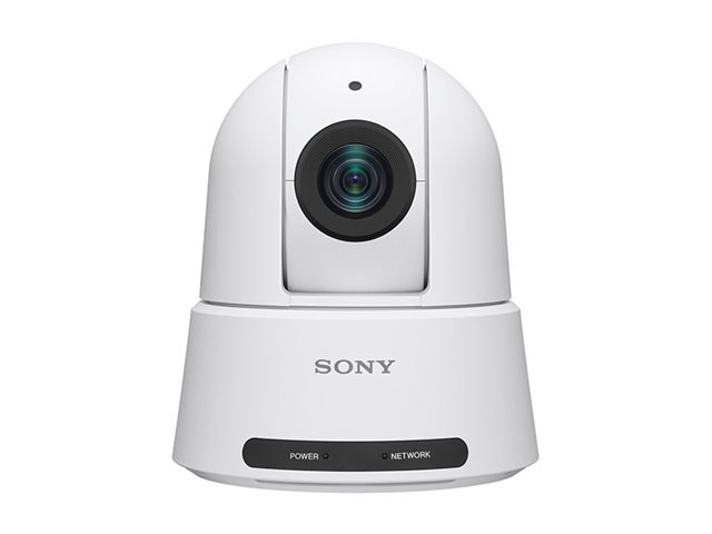 Sony SRG-A12 - Caméra pour conférence - PIZ - tourelle - couleur (Jour et nuit) - 8,5 MP - 3840 x 2160 - diaphragme automatique - motorisé - 1700 TVL - audio - HDMI, SDI - LAN - H.264, H.265 - PoE Plus Class 4 - SRG-A12WC - Caméras IP