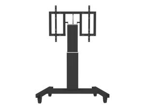 Neomounts PLASMA-M2500T - Chariot - motorisé - pour écran plat/équipement audiovisuel - noir, RAL 9005 - Taille d'écran : 42"-100" - PLASMA-M2500TBLACK - Montages d'équipement audio et vidéo