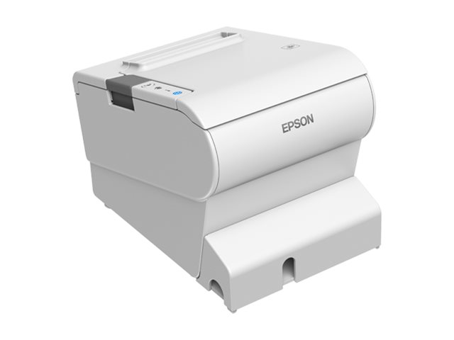 Epson TM T88VI - Imprimante de reçus - thermique en ligne - Rouleau (7,95 cm) - 180 x 180 ppp - jusqu'à 350 mm/sec - USB 2.0, LAN, série, NFC, hôte USB 2.0 - outil de coupe - blanc - C31CE94102 - Imprimantes de reçus POS