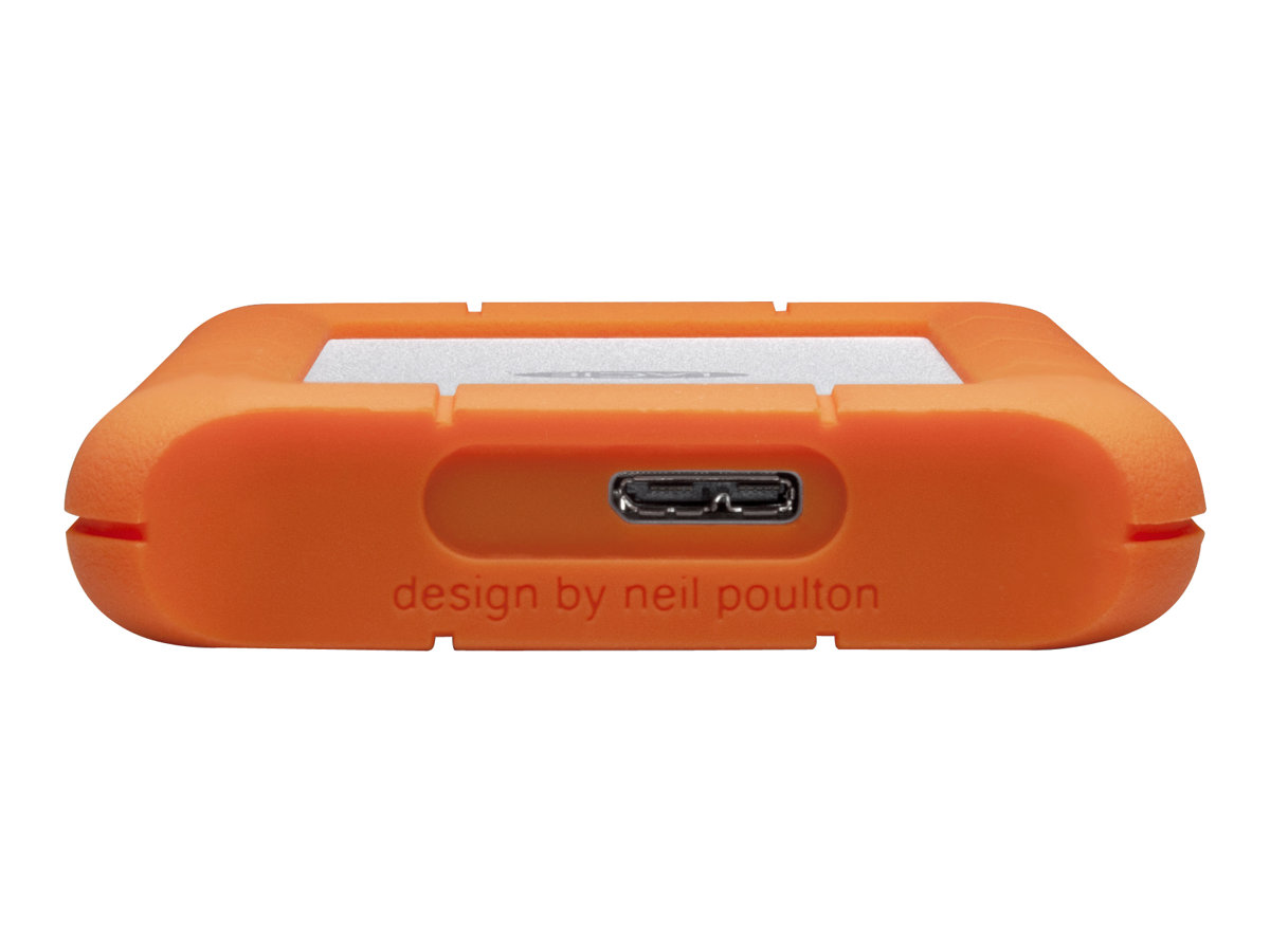 LaCie Rugged Mini - Disque dur - 2 To - externe (portable) - USB 3.0 - 9000298 - Disques durs externes