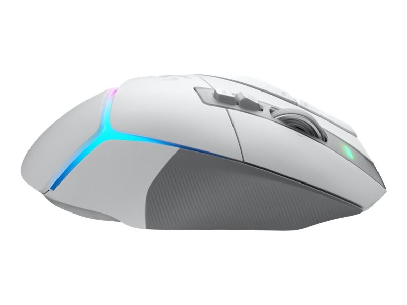 Logitech G G502 X PLUS - Souris - optique - 11 boutons - sans fil - 2.4 GHz - récepteur USB Logitech LIGHTSPEED - blanc - 910-006171 - Souris