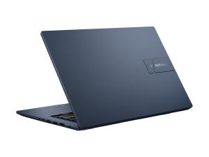 ASUS VivoBook 14 X1404VA-AM446W - Conception de charnière à 180 degrés - Intel Core i7 - 1355U / jusqu'à 5 GHz - Win 11 Home - Carte graphique Intel Iris Xe - 16 Go RAM - 1 To SSD NVMe - 14" 1920 x 1080 (Full HD) - Wi-Fi 6E, Bluetooth - bleu calme - 90NB10I1-M00EH0 - Ordinateurs portables