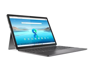 Lenovo IdeaPad Duet 5 12IAU7 82TQ - Tablette - avec clavier détachable - Intel Core i5 - 1235U / jusqu'à 4.4 GHz - Win 11 Home - Carte graphique Intel Iris Xe - 8 Go RAM - 256 Go SSD NVMe - 12.4" LTPS écran tactile 2560 x 1600 (2,5 K) - Wi-Fi 6E - gris orage - clavier : Français - 82TQ0067FR - Ordinateurs portables