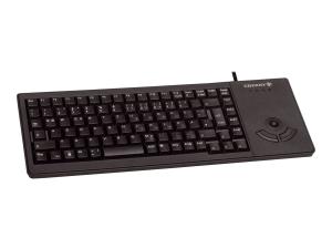 CHERRY G84-5400 XS Trackball Keyboard - Clavier - avec trackball - USB - Français - commutateur : CHERRY ML - noir - G84-5400LUMFR-2 - Claviers