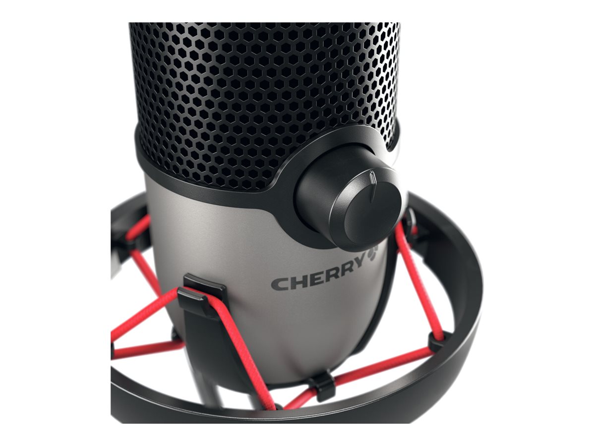CHERRY UM 6.0 ADVANCED - Microphone - noir, argent - JA-0710 - Microphones