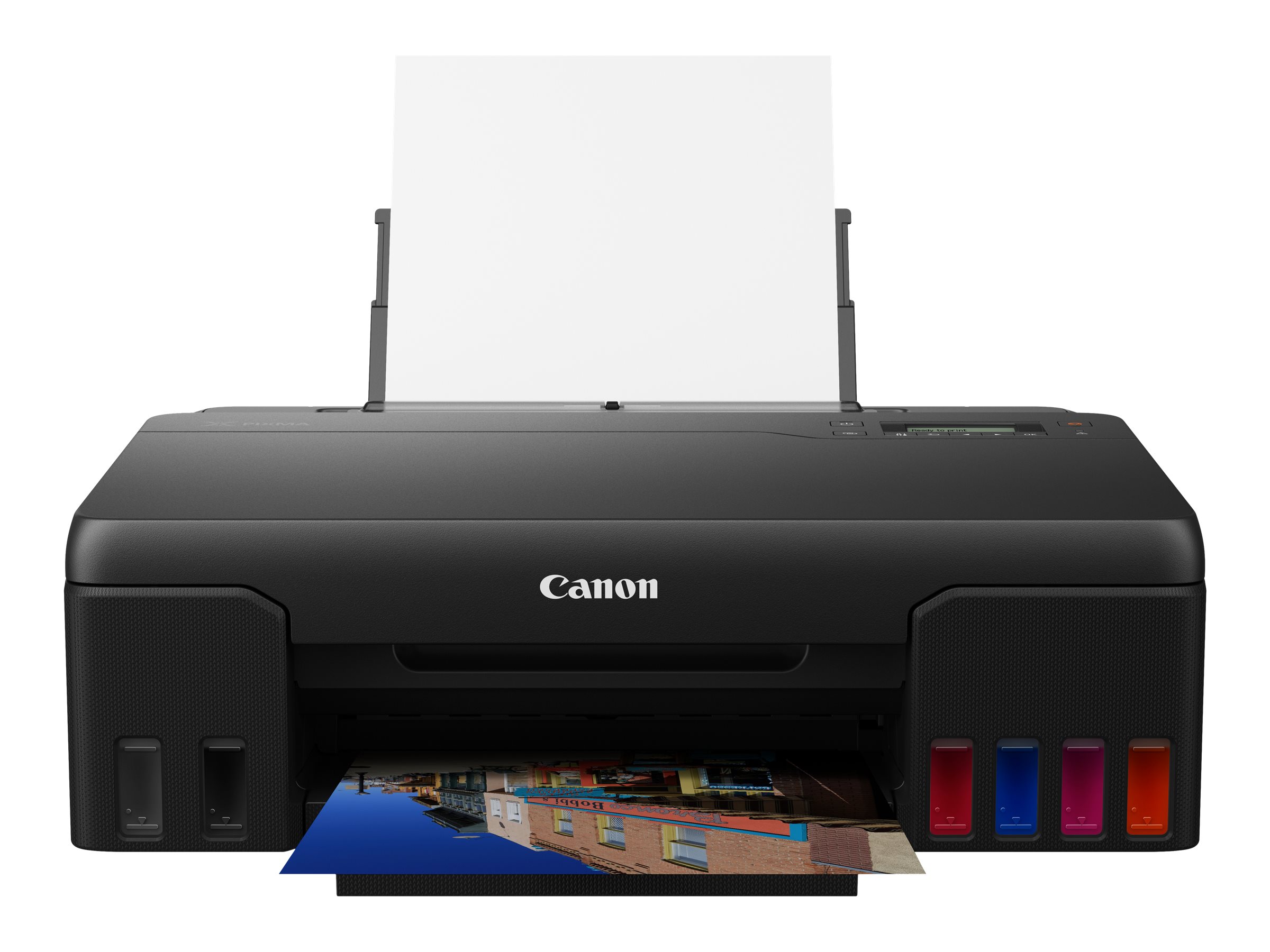 Canon PIXMA G550 - Imprimante - couleur - jet d'encre - rechargeable - A4/Legal - jusqu'à 3.9 ipm (mono) / jusqu'à 3.9 ipm (couleur) - capacité : 100 feuilles - USB 2.0, Wi-Fi(n) - 4621C006 - Imprimantes jet d'encre