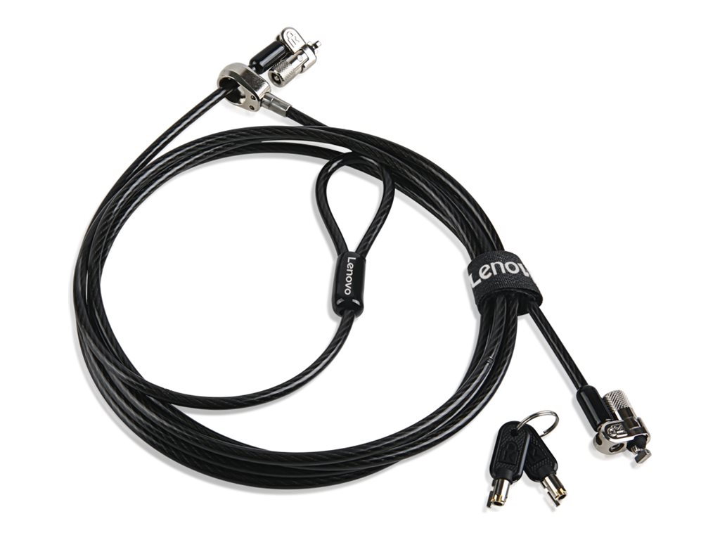 Kensington MicroSaver DS 2.0 - Câble de sécurité - noir - 1.8 m - 4XE1L68273 - Accessoires pour ordinateur portable et tablette