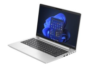 HP EliteBook 640 G10 Notebook - Conception de charnière à 180 degrés - Intel Core i5 - 1335U / jusqu'à 4.6 GHz - Win 11 Pro - Carte graphique Intel Iris Xe - 16 Go RAM - 512 Go SSD NVMe - 14" IPS HP SureView Reflect Gen4 1920 x 1080 (Full HD) - Wi-Fi 6E, carte sans fil Bluetooth 5.3 - brochet argent aluminium - clavier : Français - 859S3EA#ABF - Ordinateurs portables