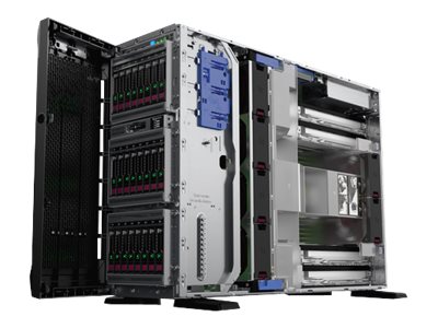 HPE ProLiant ML350 Gen10 - Serveur - Montable sur rack 5U - 2 voies - pas de processeur jusqu'à - RAM 0 Go - SATA - hot-swap 2.5" baie(s) - aucun disque dur - Gigabit Ethernet - moniteur : aucun - CTO - 877627-B21 - Serveurs rack