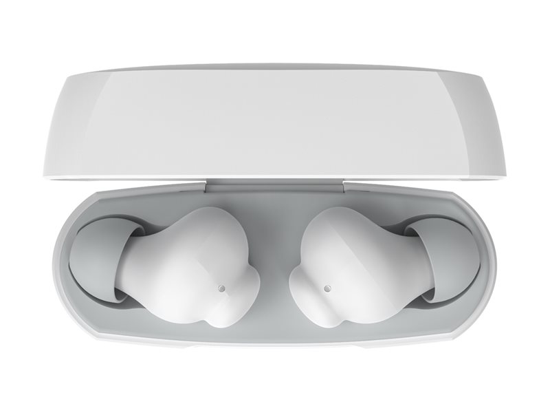 Belkin SoundForm Nano 2 for Kids - Écouteurs sans fil avec micro - intra-auriculaire - Bluetooth - blanc - AUC011BTWH - Écouteurs