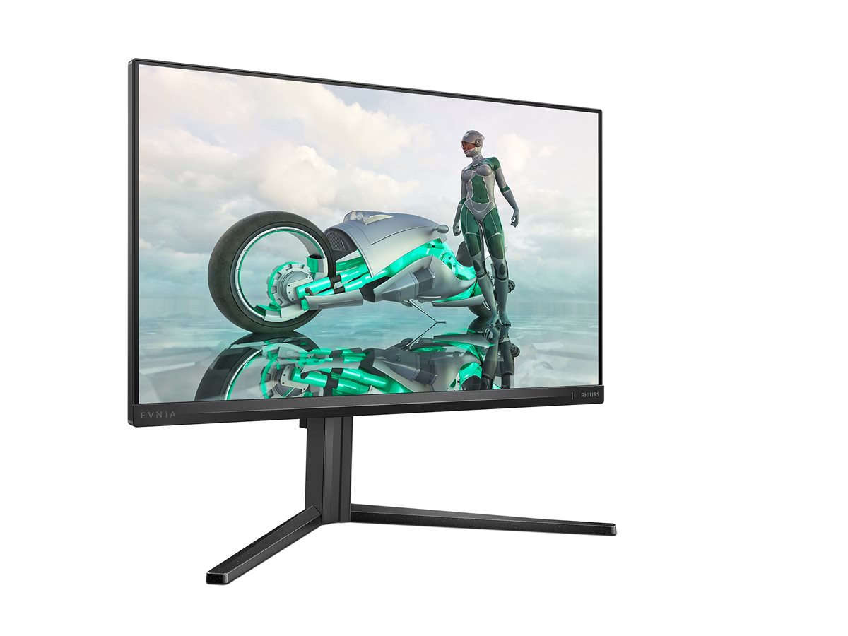 Philips Evnia 3000 24M2N3200A - Écran LED - jeux - 24" (23.8" visualisable) - 1920 x 1080 Full HD (1080p) @ 180 Hz - IPS - 300 cd/m² - 1000:1 - HDR10 - 0.5 ms - 2xHDMI, DisplayPort - haut-parleurs - Charbon - 24M2N3200A/00 - Écrans d'ordinateur