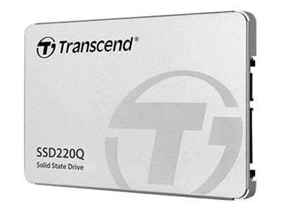 Transcend SSD220Q - SSD - 500 Go - interne - 2.5" - SATA 6Gb/s - TS500GSSD220Q - Disques durs pour ordinateur portable