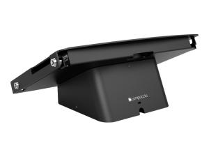 Compulocks Surface Pro 8-10 Space Enclosure AV Conference Room Capsule Black - Pied - angle de vision de 25° - pour tablette - capsule de salle de conférence AV de surface - verrouillable - acier de haute qualité, aluminium de haute qualité - noir - Taille d'écran : 13" - montable sur mur, dessus de comptoir, position indépendante - pour Microsoft Surface Pro 8, Pro 9 - 341B580SPSB - Accessoires pour ordinateur portable et tablette