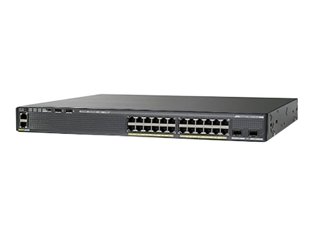 Cisco Catalyst 2960XR-24TS-I - Commutateur - C3 - Géré - 24 x 10/100/1000 + 4 x SFP - de bureau, Montable sur rack - WS-C2960XR-24TS-I - Concentrateurs et commutateurs gigabit