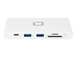 DICOTA USB-C Portable Docking 9-in-1 with HDMI - Station d'accueil - USB-C - VGA, HDMI - D31729 - Stations d'accueil pour ordinateur portable