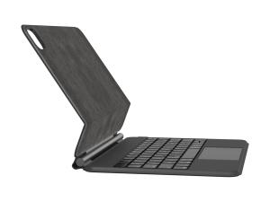 Belkin Pro - Clavier et étui (étui de protection) - avec socle magnétique - avec trackpad - rétroéclairé - sans fil - Bluetooth - pour Apple 11-inch iPad Pro (M4) - BBZ002FR-V2 - Claviers