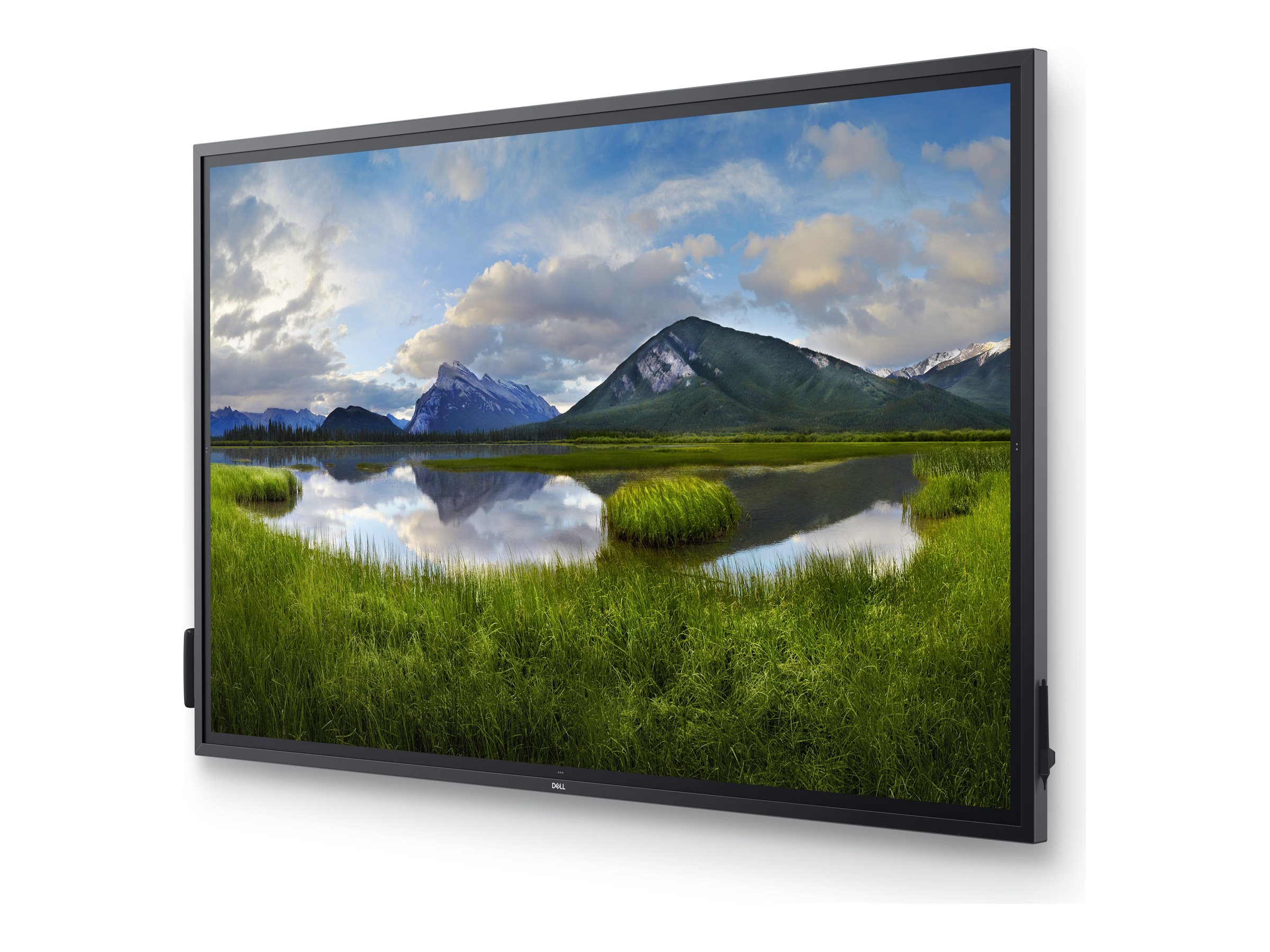 Dell P8624QT - Classe de diagonale 86" (85.6" visualisable) écran LCD rétro-éclairé par LED - interactive - avec écran tactile (multi-touches) - 4K UHD (2160p) 3840 x 2160 - DELL-P8624QT - Écrans LCD/LED grand format
