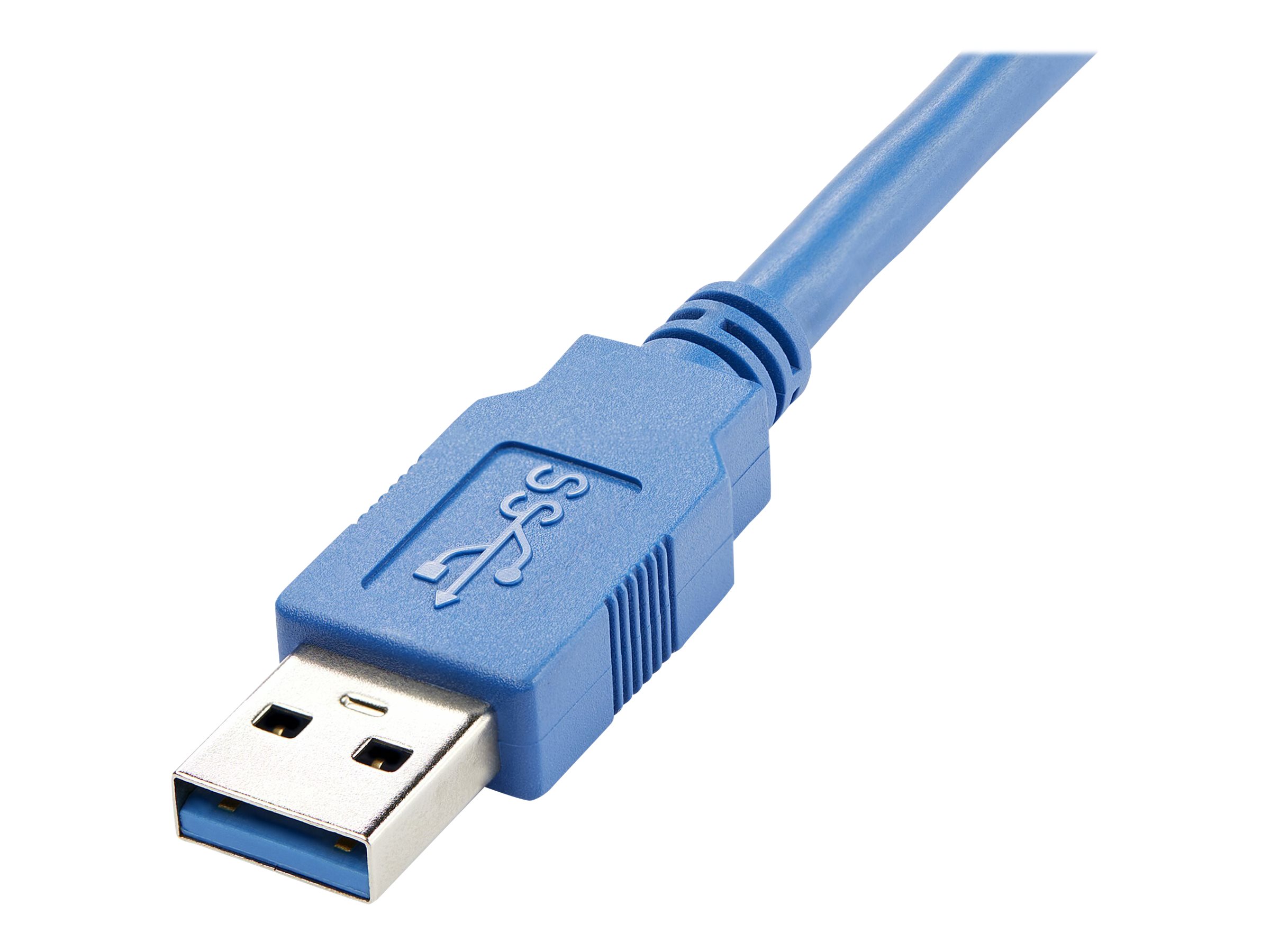 StarTech.com Câble d'extension USB 3.0 A vers A de 1,5 m - Rallonge USB A SuperSpeed en bleu - M/F - Rallonge de câble USB - USB type A (M) pour USB type A (F) - 1.5 m - noir - pour P/N: 2SD4FCRU3, CFASTRWU3, FCREADMICRO3, MSDREADU3CA, USB3SAA3MBK - USB3SEXT5DSK - Câbles USB