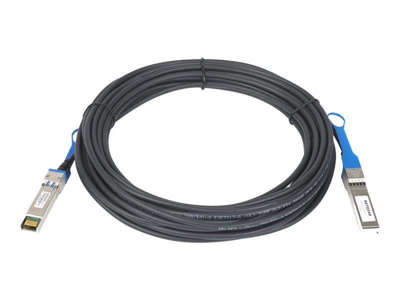 NETGEAR - Câble d'attache directe 10GBase - SFP+ (M) pour SFP+ (M) - 10 m - fibre optique - actif - AXC7610-10000S - Câblesenfibres