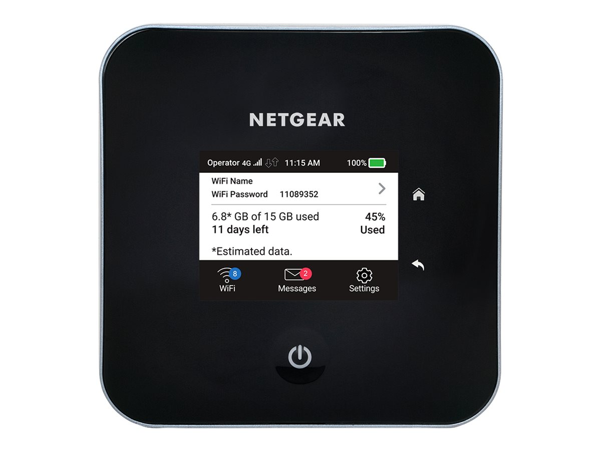 NETGEAR Nighthawk M2 Mobile Router - Point d'accès mobile - 4G LTE Advanced - 1 Gbits/s - 1GbE, Wi-Fi 5 - MR2100-100EUS - Modems cellulaires