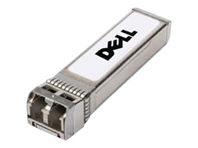 Dell - Module transmetteur SFP+ - 10GbE - 10GBase-LR - jusqu'à 10 km - 1310 nm - pour Networking N1148; PowerSwitch S4112, S5212, S5232, S5296; ProSupport Plus N3024, X1052 - 407-BBOP - Transmetteurs optiques