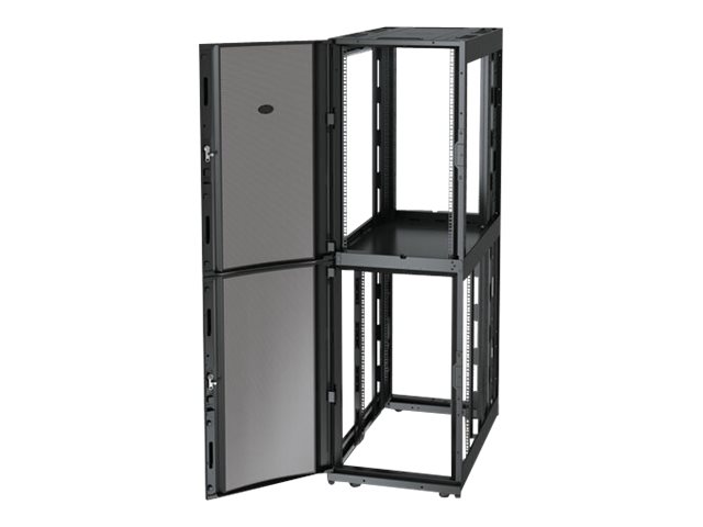 APC NetShelter SX Colocation 2 x 20U Enclosure with Sides - Rack - noir - 42U - 19" - AR3200 - Accessoires pour serveur
