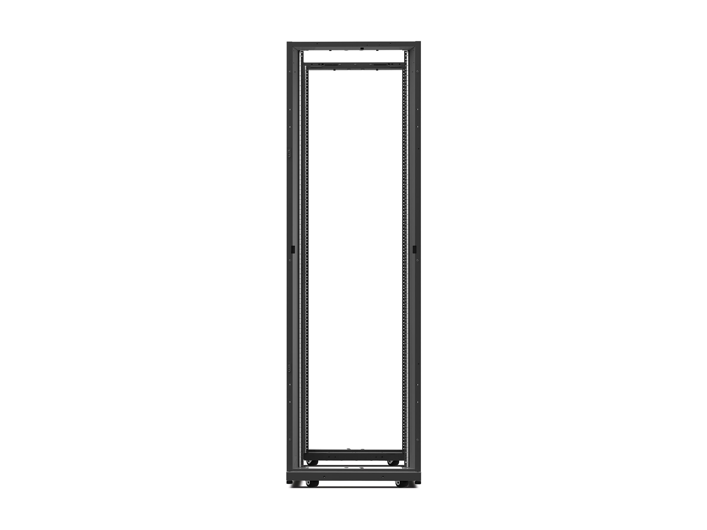 APC NetShelter AV Enclosure with 10-32 Threaded Rails - Rack - noir - 42U - AR3812 - Accessoires pour serveur