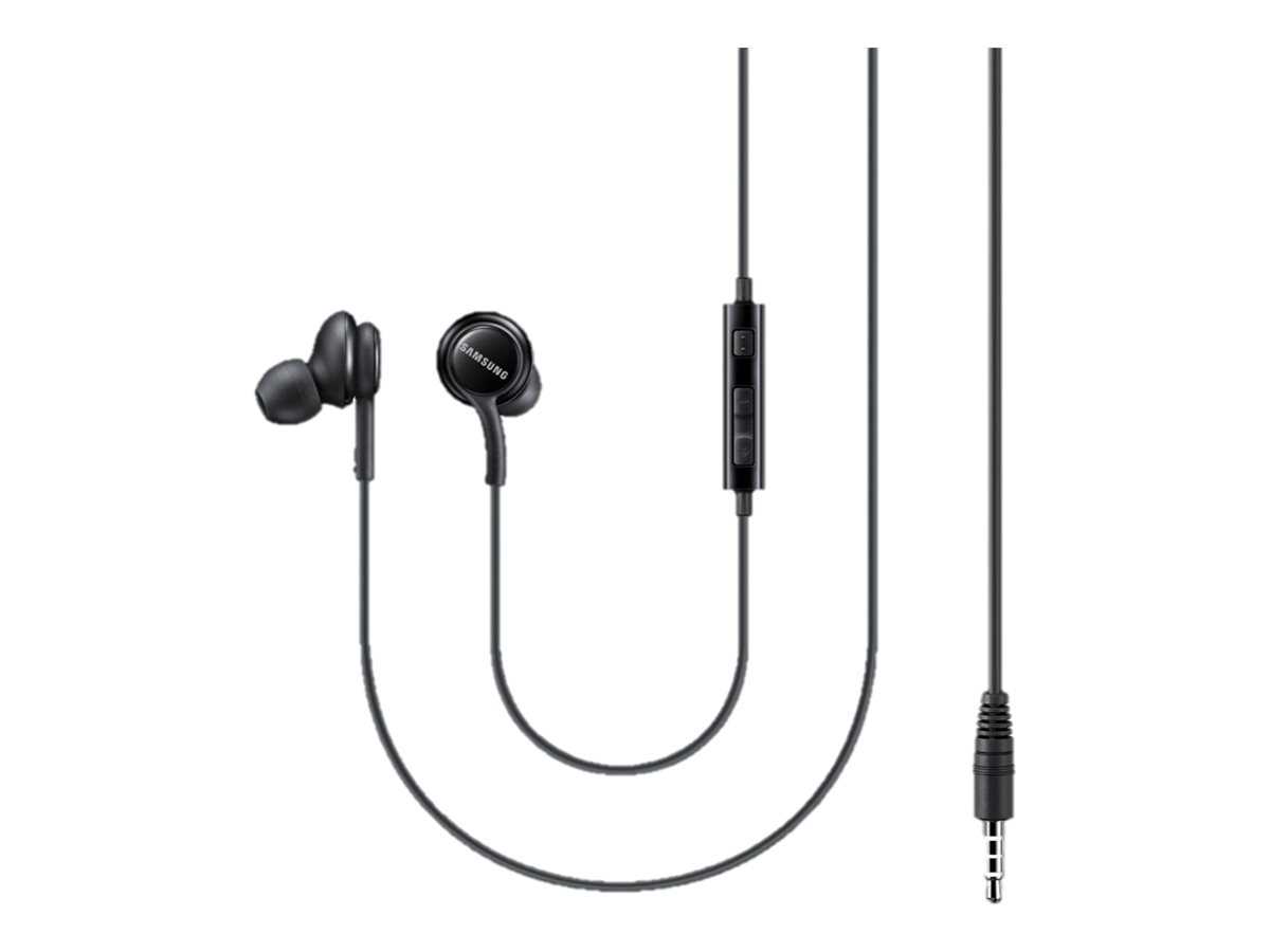 Samsung GP-TOU021CSH - Écouteurs - intra-auriculaire - filaire - jack 3,5mm - noir - GP-TOU021CSHBW - Écouteurs